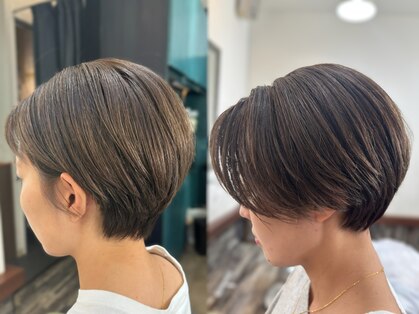 ヘアー ブルー(HAIR BLUE)の写真