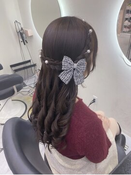クラン 梅田店(clan) 編み込みヘア
