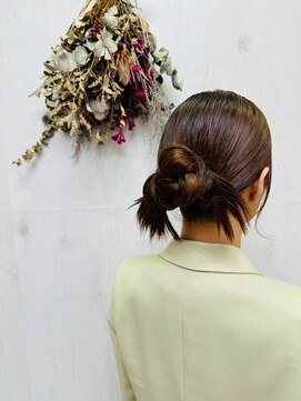 プランタン(Printemps) ボリュームシニヨン結婚式お呼ばれ二次会イベントドレス着物20代