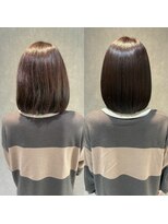 ディアーズ 徳島店(Dears)&nbsp;改善1回目/広がり毛を艶カラーで整える