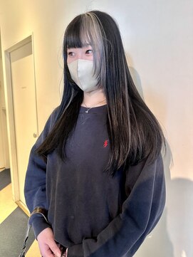 ラパンセノアール(LA PENSEE NOIR) 前髪デザイン×ロング