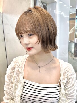 ロンドアジュール 横浜(Lond azur) 顔周りカット/イメチェン/ショートボブ20代30代40代50代横浜