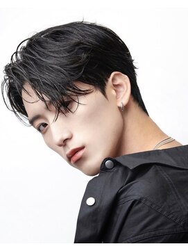 アストラ(ASTRA) MEN’S HAIR/波巻きツイストスパイラル/リバースセンターパート