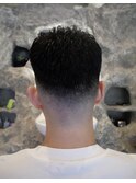 クロップフェード×アイロンパーマ<横浜/フェード/クロップ>