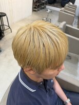 メンズバイココテラス 豊中(men's by cocoterace)&nbsp;ハイトーン/マッシュ/ナチュラルベージュ