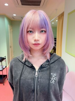 エンベール(EN VEIL)の写真/【ブリーチ特化】SNSで見る憧れカラーもダメージレスに！あなただけの理想のデザインを叶えます♪