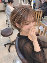 ロハスバイケンジ(LOHAS by KENJE)&nbsp;白髪染めを使わずにぼかすショートの白髪ぼかし