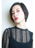 洗練された大人ショートボブ サイド2【RENJISHI】