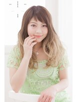 ヘアーサロン ロージー 北上本通り店(Rosy) グラデーション+ロングカール