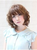 ふんわり大人可愛い×似合わせカット