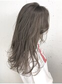 ［CHELSEA］伸ばしかけ×スモーキーアッシュ☆お客様スタイル
