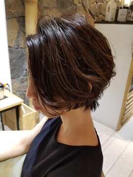 ヘアリゾート粋 リマ 銀座店(lima) 【粋lima銀座店】くびれショートレイヤーボブ