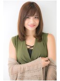 小顔流し斜めシースルーバング♪アッシュ【Linona/林 直徳】