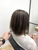 ジーナ 札幌(Zina)&nbsp;バレイヤージュのミディアムベージュ