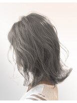 オーブ ヘアー ライブス 仙川店(AUBE HAIR RIVES) 【AUBE HAIR】グレージュレイヤー_セミディ