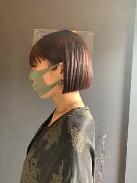 ヴィッカ ヘアーアンドメイク(vikka. hair and make) パツンとミニボブ