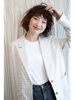 マグノリア オモテサンドウ(MAGNOLiA Omotesando)&nbsp;無造作な動きが可愛い！フラッフィパーマ♪・・・担当KAYO