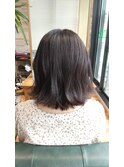 7月 この夏流行りのラベンダーアッシュカラー