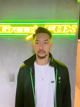 グリーディーフォックス 代々木(Greedy FOX) かき上げヘア/サイドパート/韓国マッシュ/フェードカット/代々木