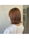 前下がりボブスタイル