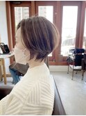 大人ショートボブ