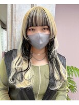 ガルボ ヘアー(garbo hair)&nbsp;ロングウルフ10代20代ハイトーンカラープルエクステ