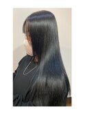 ☆つや髪☆ブルーブラック