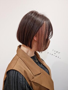 イデア 柏の葉コイルリンクガレージ店(IDEA) ミニボブ×インナーカラー