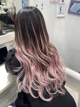 ラピス 池袋(Lapis) エクステでグラデーションstyle♪