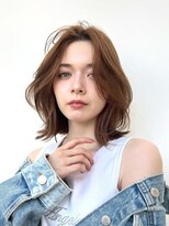 アフロートリノ(AFLOAT Leino)&nbsp;小顔ヘルシーレイヤースタイル透明感カラー【修】20代30代40代