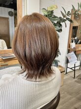 ヘアードレスビュー(hair dress V.I.E.W) 外はねミディアム