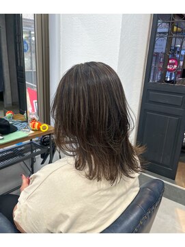 クラン 六甲道(Chlan) 派手すぎない！ナチュラルなバレイヤージュカラー