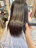 【忙しい方にオススメ！】カット×全体縮毛矯正×カラー　[横須賀]