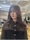 韓国風/レイヤーカット/透明感カラー/髪質改善/10代20代