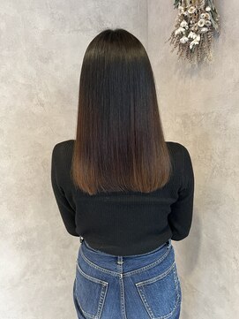 メルバイグラフ 梅田(mel by GRAFF) 「縮毛矯正で叶える理想のストレートヘア」