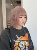 目を引く可愛さ【ピンクベージュ】