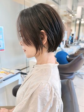 ハピネス 西大寺店(Happiness) 【40代・50代・60代奈良】まとまり艶ショートボブ/髪質改善
