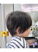 キッズカット3/マッシュ/ウルフ/ニュアンスパーマ/メンズカット