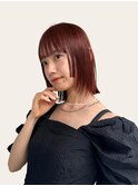 [金沢/ボブ/韓国/レイヤーカット/ブリーチなしダブルカラー]