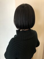 ニューカマー バイ ヘッドライト シブヤ(NEW COMER by HEADLIGHT shibuya)&nbsp;前下がりボブ