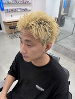 ロンド ローガン 名駅(Lond LOGAN)&nbsp;【Lond LOGAN亀井】ブロンドスパイキーショート