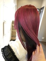 モンド ホリスティック ヘアー(MONDE Holistic Hair)&nbsp;チェリーピンク&ブラックインナー