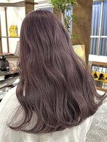 ラック 表参道(LUCK)&nbsp;ヴェールピンクラベンダー/美髪/表参道/原宿/20代/30代