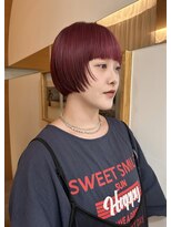 トリッカ 銀座(tricca)&nbsp;ボブ/ショート/レイヤーカット/顔周りレイヤー