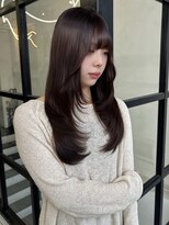 メゾンハル(Maison HALU)&nbsp;レイヤーカット×グレージュ