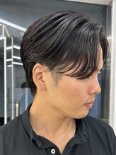 ウィル バイ ブラウン(Vir by Brown)&nbsp;曲る縮毛矯正/ナチュラル/センターパート