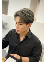 ヌードルバイコア(noodle by CoRe.gn)&nbsp;バレイヤージュセンターパート韓国風