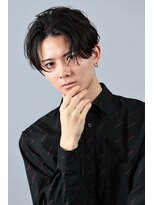 リップス 心斎橋(LIPPS)&nbsp;【シースルーバング】メンズセンターパート