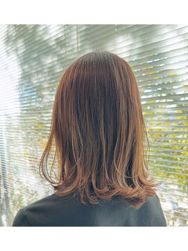 ユウヘアー 滝ノ水店(U Hair) 韓国風ショートボブパーマイルミナカラー