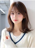 レイヤーカット/切りっぱなしボブ/エアリーロング